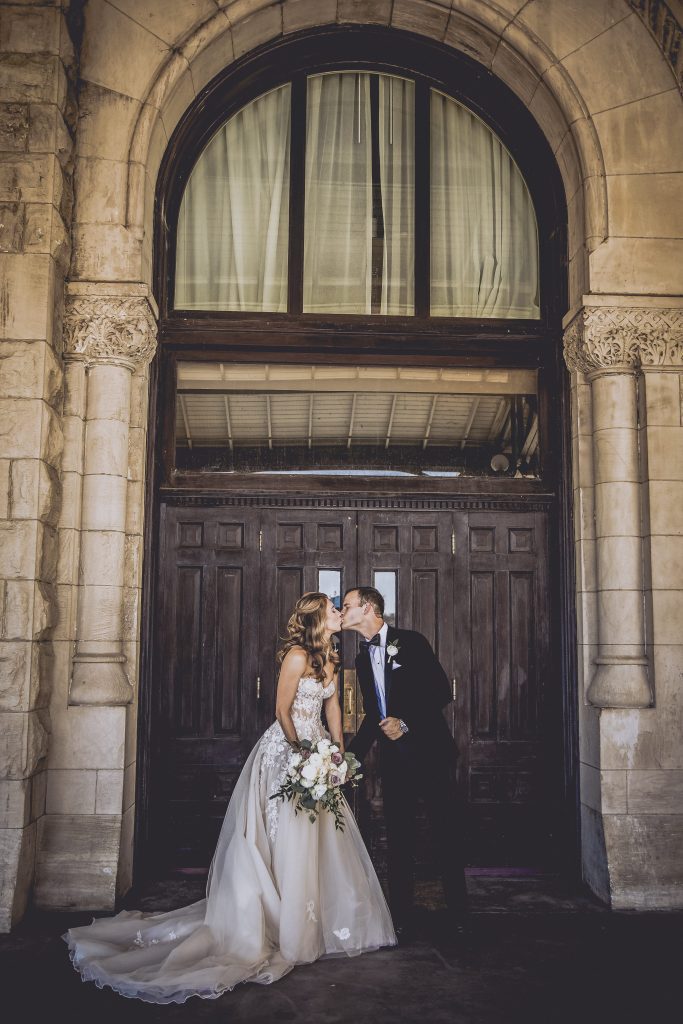 Christ Church Cathedral, bride and groom, Elliott Events